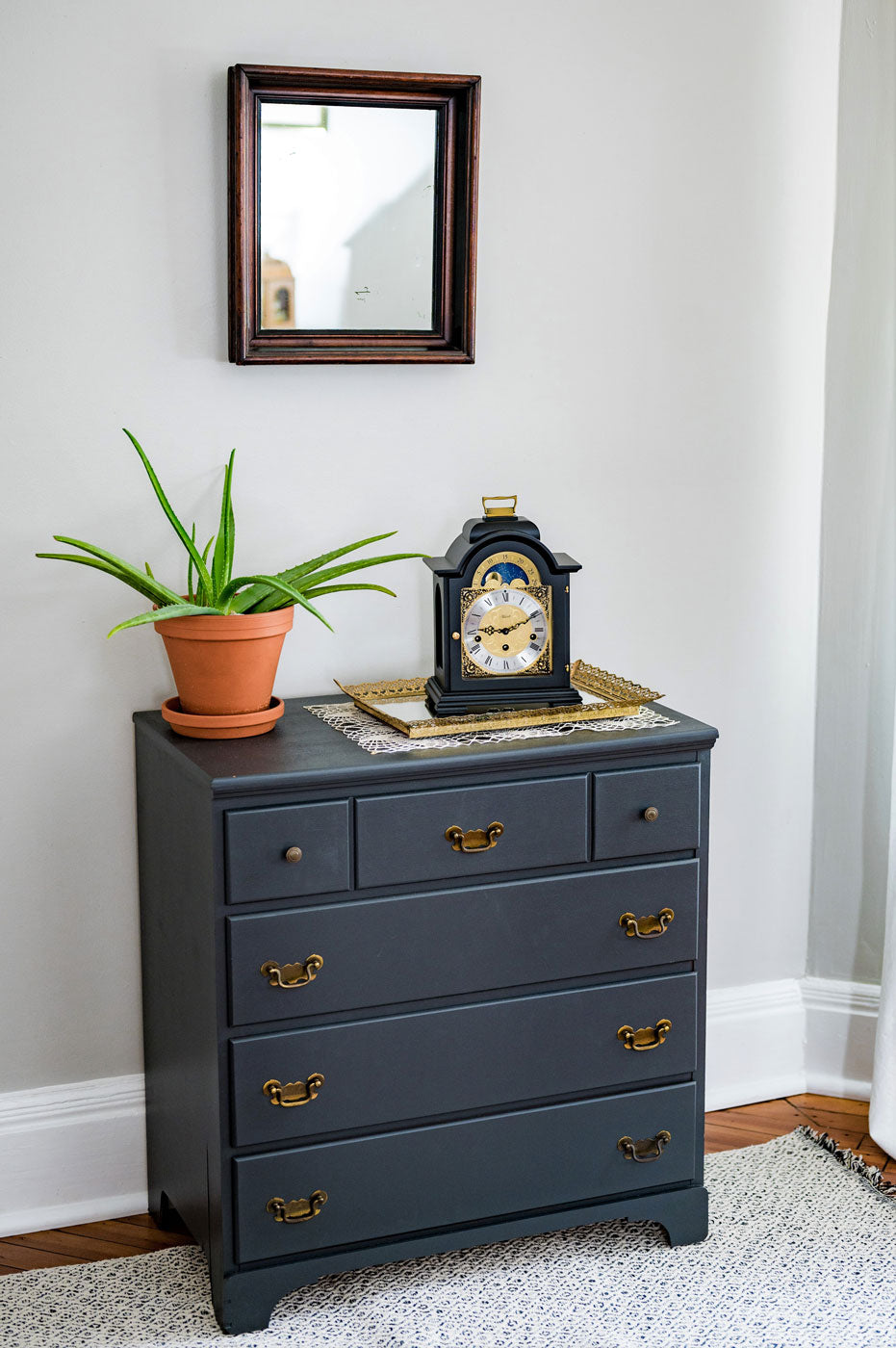 Tischuhr Schwarz 4/4 Westminster - Hermle Modell: 22864-740340