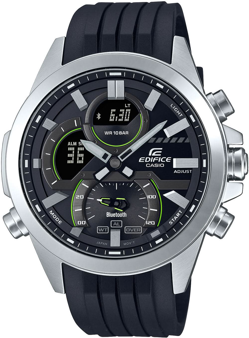 Casio Edifice ECB-30P-1AEF Herrenuhr • Smarte Funktionen via Bluetooth • Weltzeit