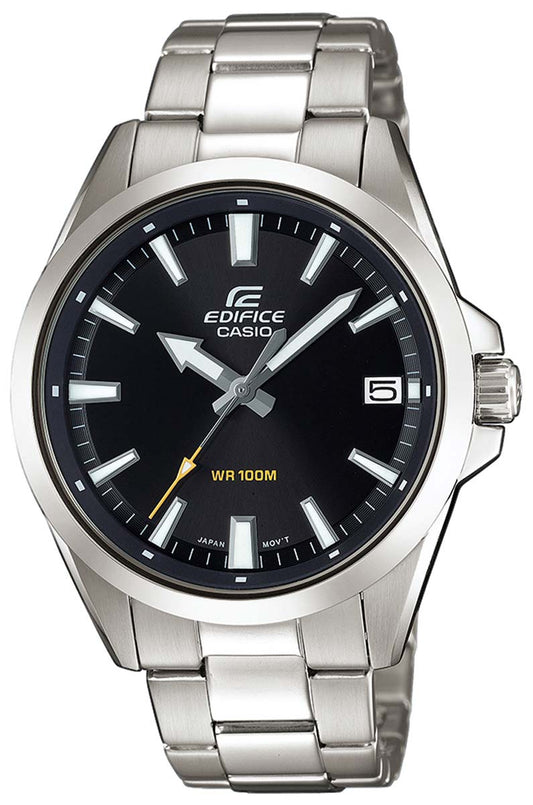 Casio Edifice EFV-100D-1AVUEF Herren Uhr • Quarz-Uhrwerk • Edelstahl-Design