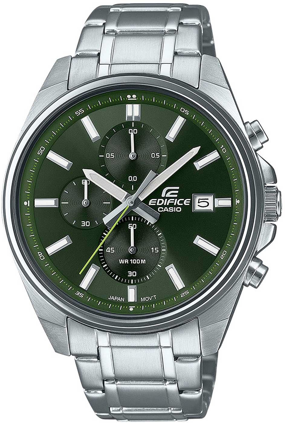 Casio Edifice EFV-610D-3CVUEF Men's Watch • Chronograph Function • Sporty Design