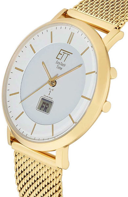 Eco Tech Time Atacama EGS-11623-11MS Herrenuhr • Solar Funkantrieb • Inklusive Wechselband-Set