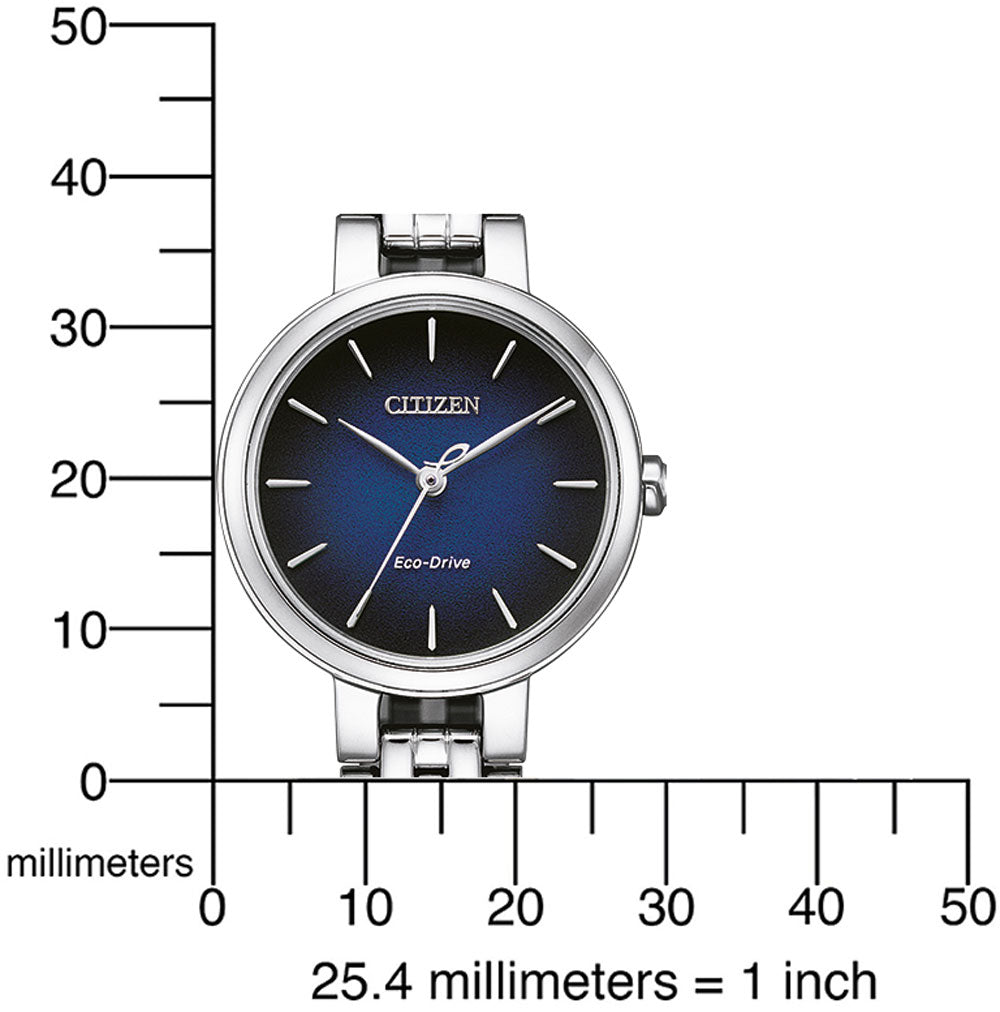 Citizen Elegance EM0990-81L Uhr • Eco-Drive Solarantrieb • Saphirglas