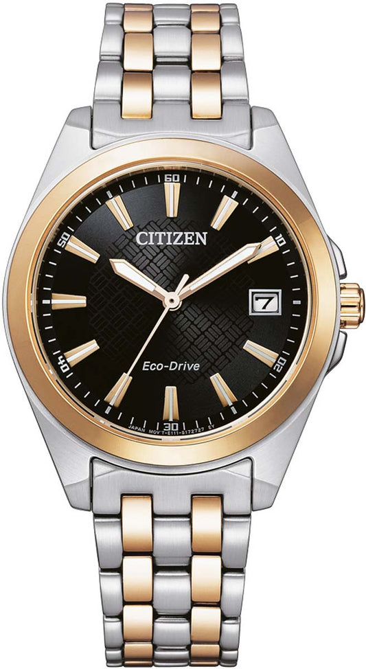 Citizen EO1213-85E Damen Uhr • Eco-Drive Solar • Saphirglas
