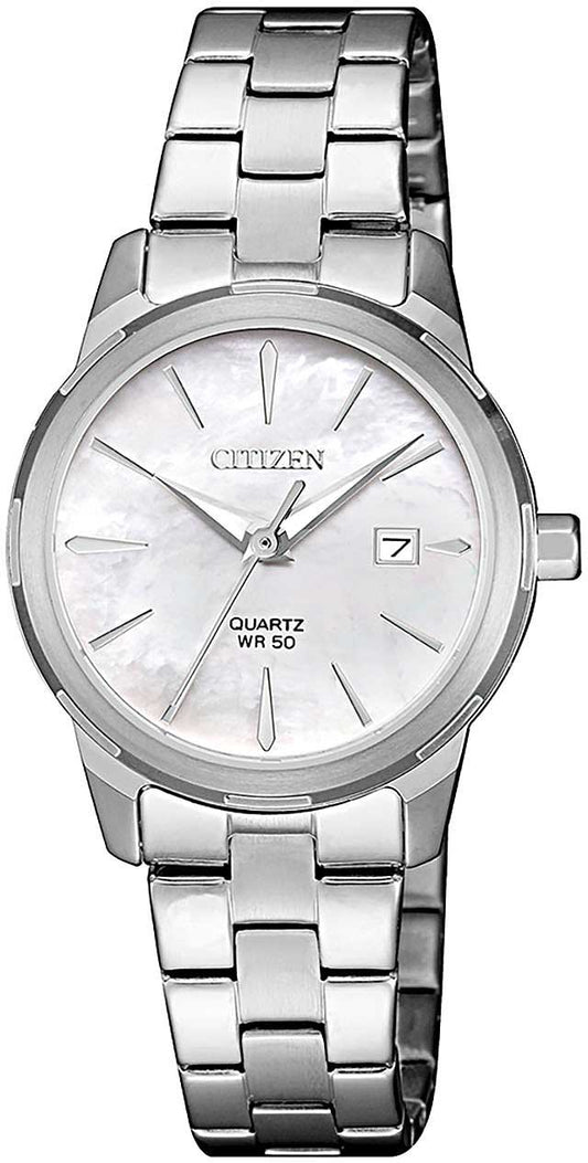Citizen Elegance EU6070-51D Uhr • Perlmutt-Zifferblatt • Edelstahl