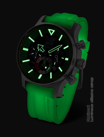 Vostok Europe Expedition VR42-595A733 Herrenuhr • Solar • K1 Sicherheitsglas