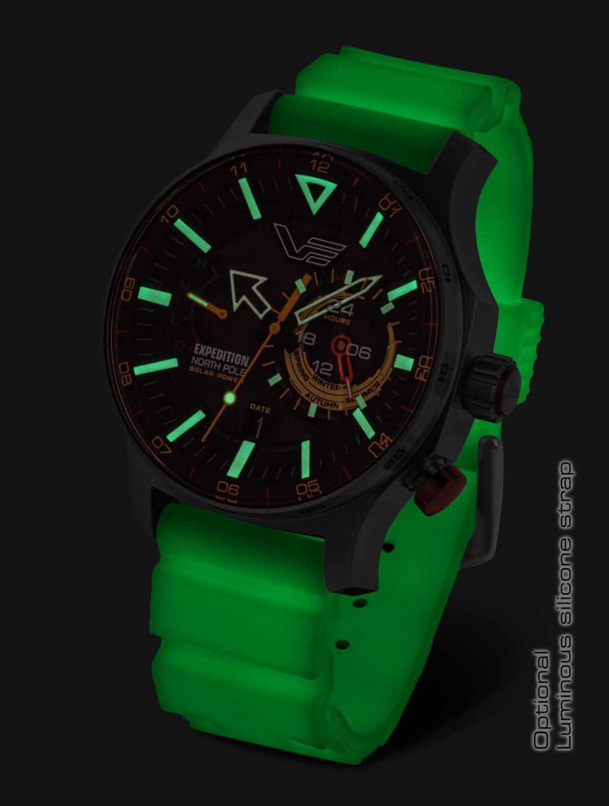 Vostok Europe VS57-595A735 Men's Watch • Solar • K1 Crystal