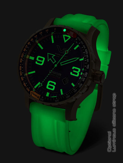 Vostok Europe Expedition YN55-597B730 Men's Watch • K1 Safety Glass • Pulsometer