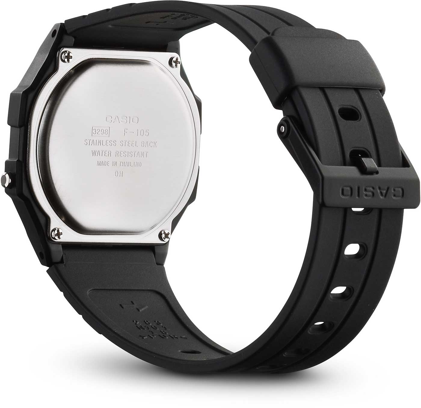 Casio Vintage F-105W-1AWYEF Uhr • Kultiges Retro-Design • Starke EL-Hintergrundbeleuchtung