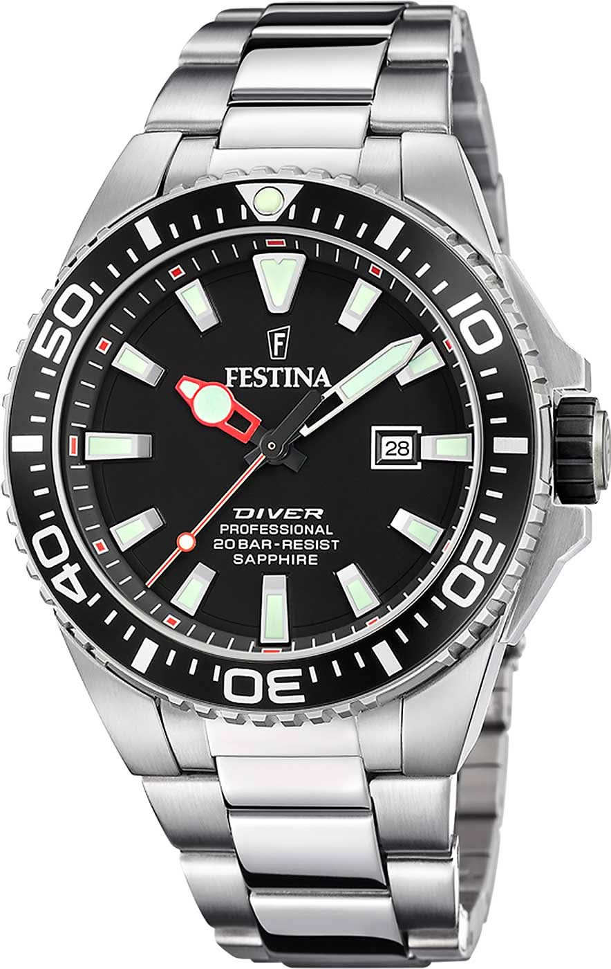Festina The Originals F20663/3 Men's Watch • 20 bar Water Resistant • Sapphire Crystal