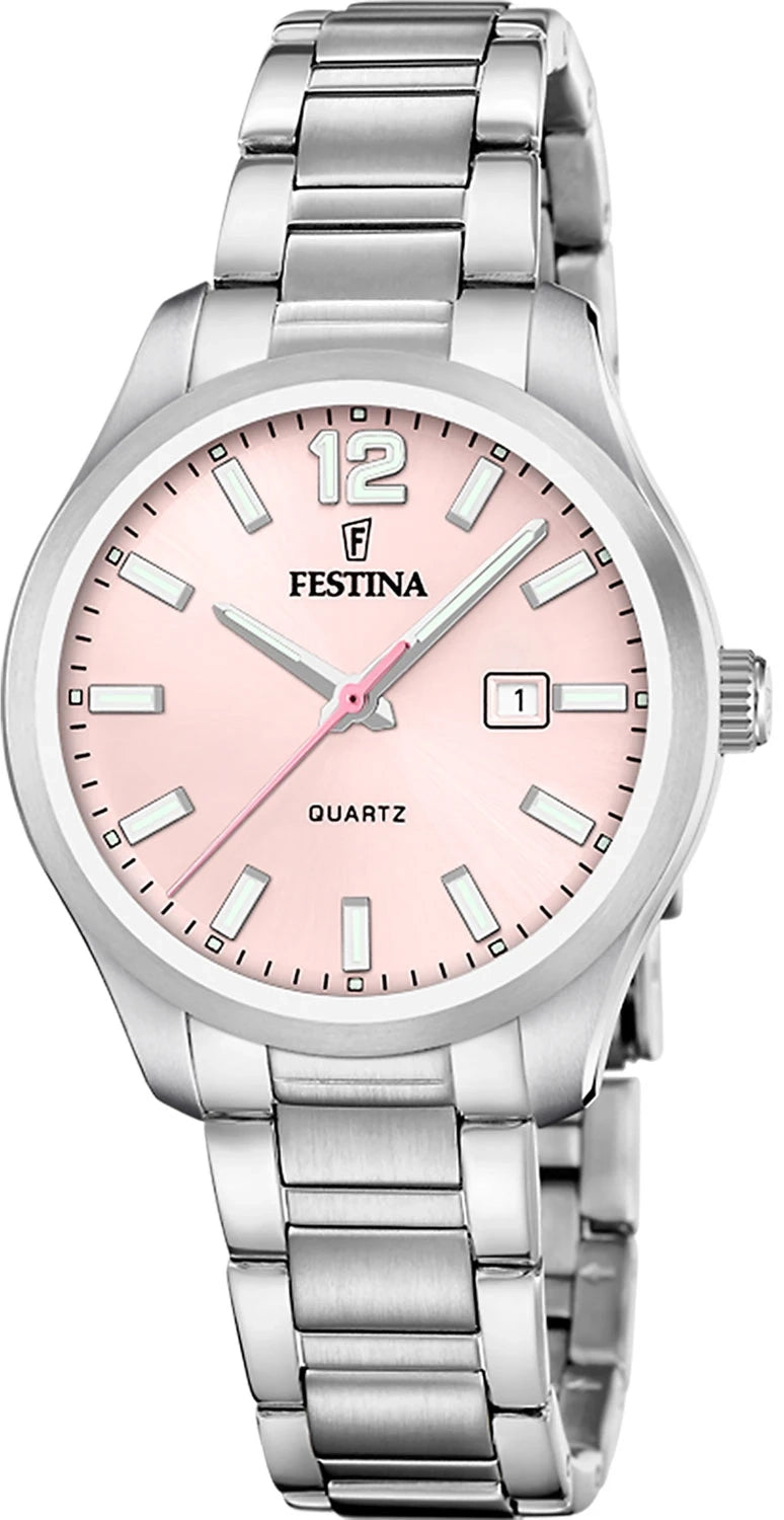 Festina Classicals F20737/1 Damenuhr • Feminine Eleganz • Hochwertiger Edelstahl