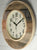 AMS Wanduhr 35 cm Ø Holz und Kunststoff • Funkgesteuertes Quarzwerk • Klares Design
