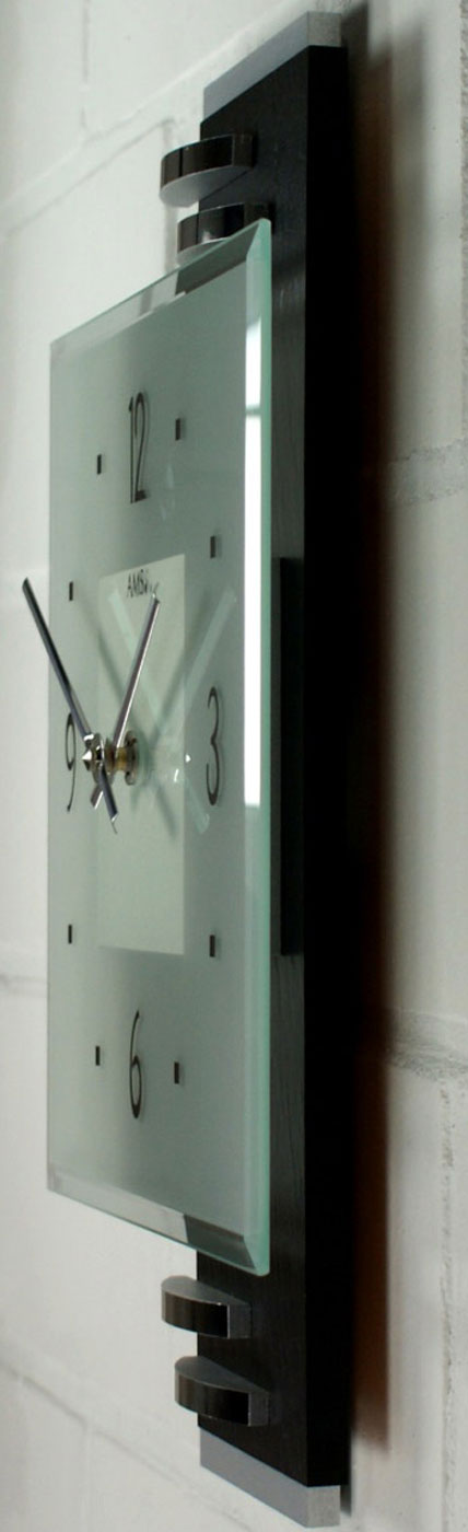 Wanduhr Topseller, geräuscharmes Uhrwerk - AMS Modell: 9245