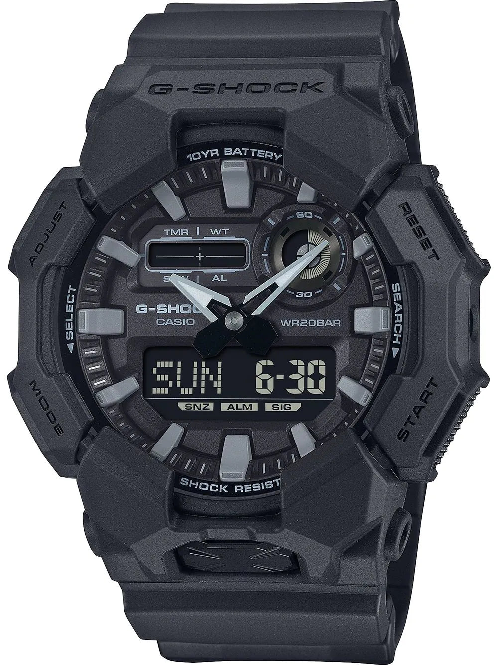 Casio G-Shock GA-010-1A1ER Men's Watch • 10-Year Battery • Carbon Core Guard