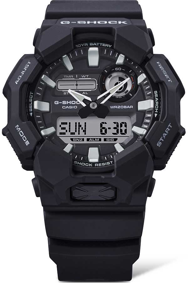 Casio G-Shock GA-010-1AER Herrenuhr • 10 Jahre Batterie • Carbon Core Guard