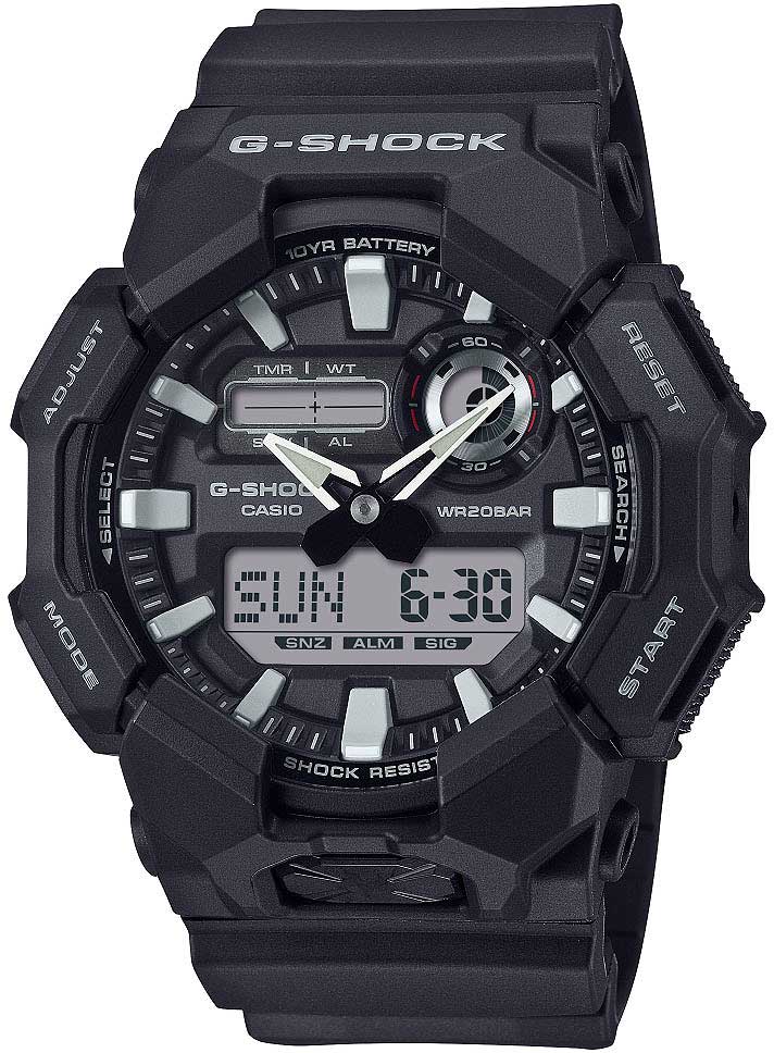 Casio G-Shock GA-010-1AER Herrenuhr • 10 Jahre Batterie • Carbon Core Guard