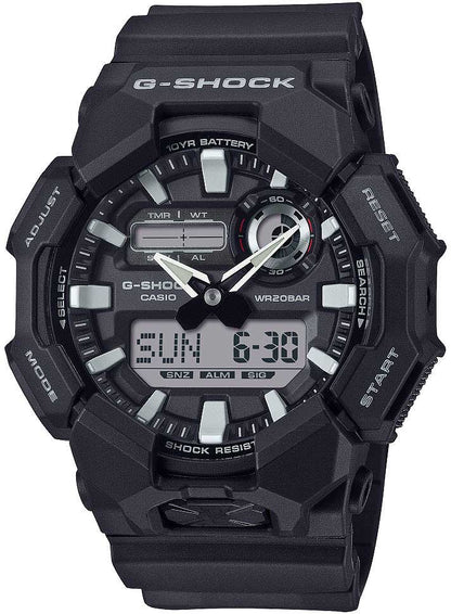 Casio G-Shock GA-010-1AER Herrenuhr • 10 Jahre Batterie • Carbon Core Guard