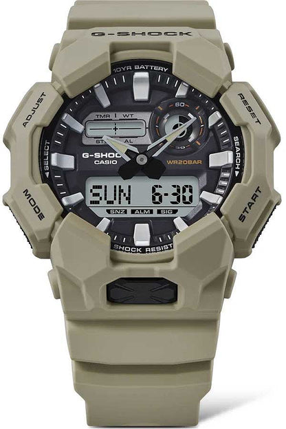 Casio G-Shock GA-010-5AER Herrenuhr • 10 Jahre Batterie • Robust