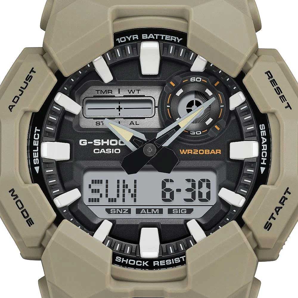 Casio G-Shock GA-010-5AER Herrenuhr • 10 Jahre Batterie • Robust