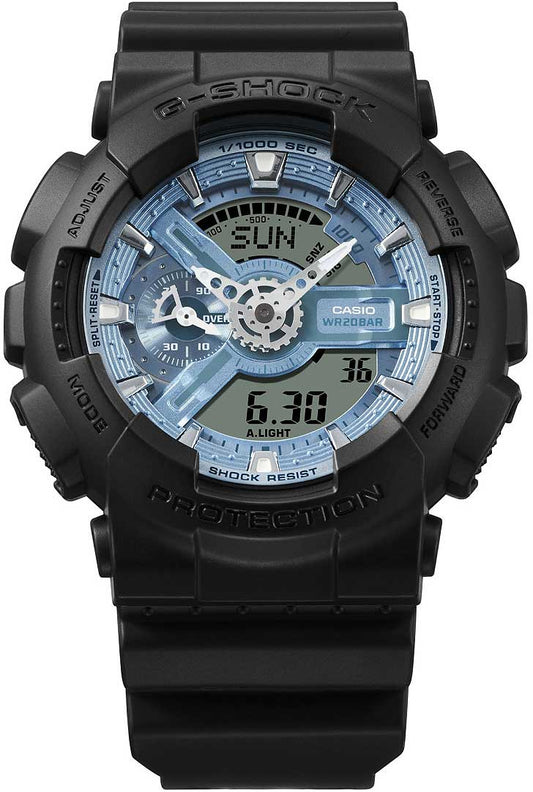 Casio G-Shock GA-110CD-1A2ER Herren Uhr • Quarzwerk • Mineralglas • Stoßfest