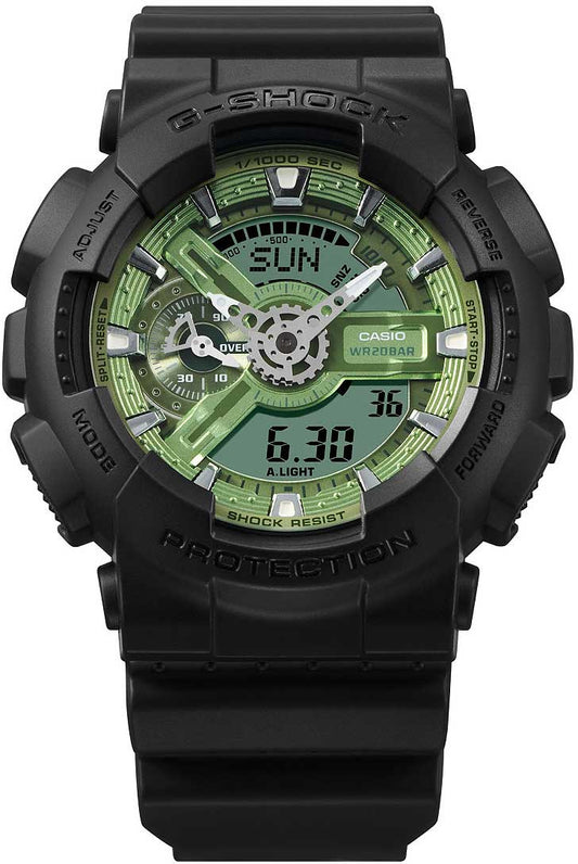 Casio G-Shock GA-110CD-1A3ER Uhr • Stoßfest • 20 Bar Wasserdicht