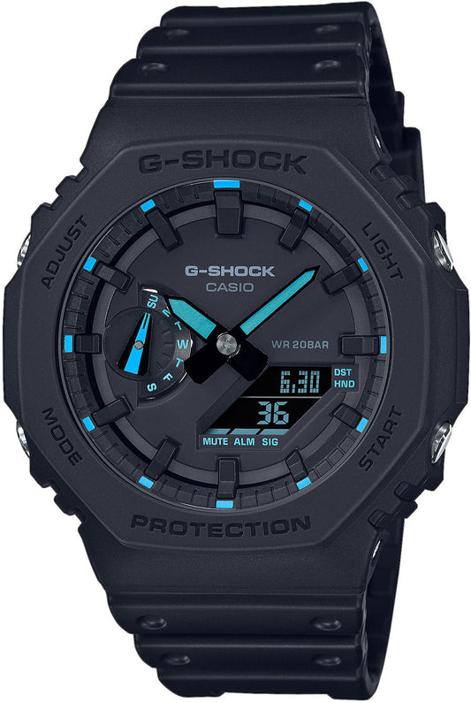 Casio G-SHOCK GA-2100-1A2ER Unisex Uhr • Carbon Core Guard • 20 Bar Wasserdicht