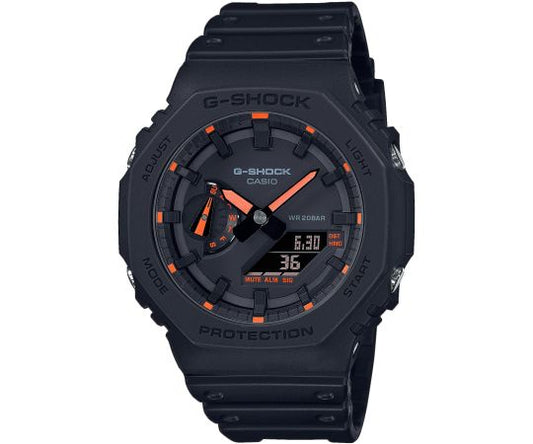 Casio G-Shock GA-2100-1A4ER Uhr • Carbon Core Guard • 20 Bar Wasserdicht