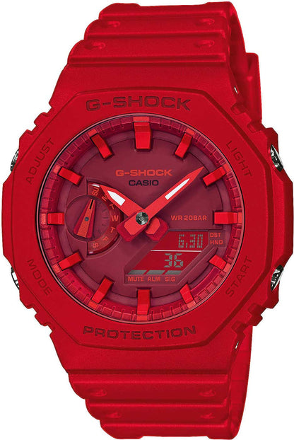 Casio G-Shock GA-2100-4AER Herren Uhr • Carbon Core Guard • 20 Bar Wasserdicht