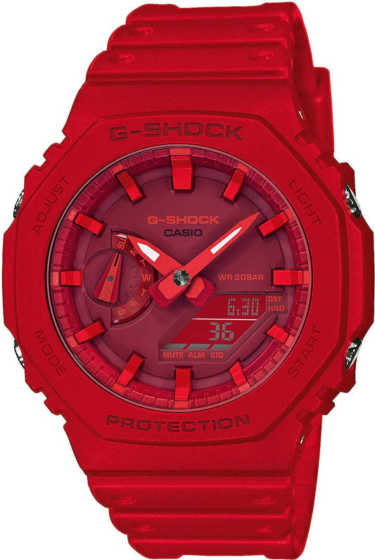 Casio G-Shock GA-2100-4AER Herren Uhr • Carbon Core Guard • 20 Bar Wasserdicht