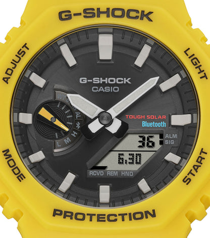 Casio G-Shock GA-B2100C-9AER Uhr • Solar • Bluetooth • Gelb