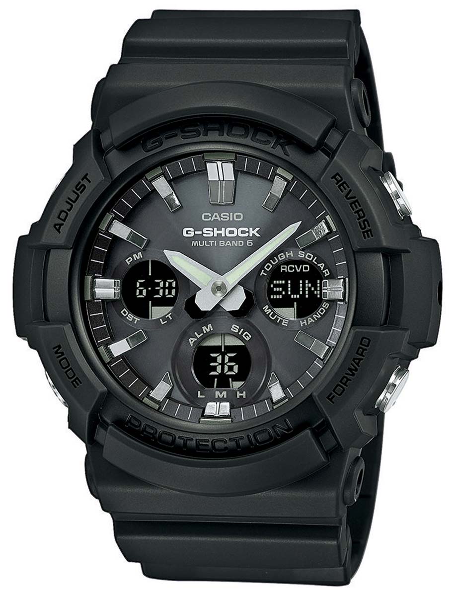 Casio G-Shock GAW-100B-1AER Herrenuhr • Smarte Funksteuerung • Tough Solar