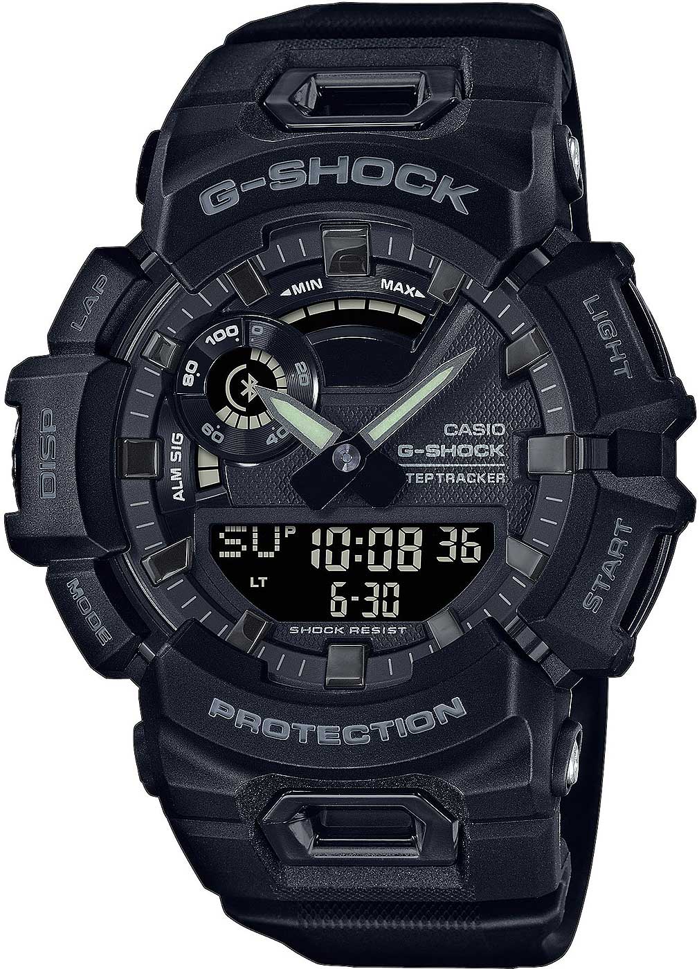 Casio G-Shock GBA-900-1AER Herren Uhr • Bluetooth® Smart Link • Robustes Resin-Gehäuse