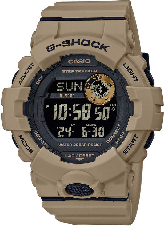 Casio G-Shock G-Squad GBD-800UC-5ER Herren Uhr • Bluetooth Link • Fitness Step Tracker