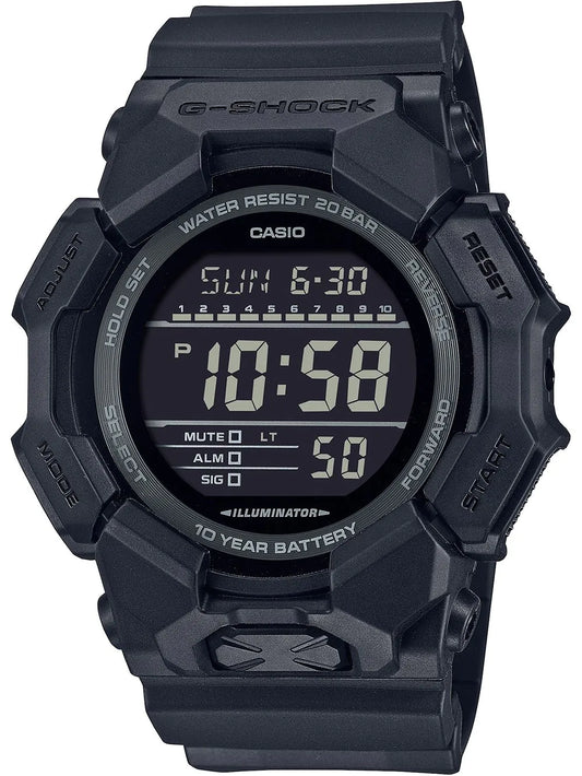 Casio G-Shock GD-010-1A1ER Uhr • 10 Jahre Batterie • 20 Bar Wasserdicht