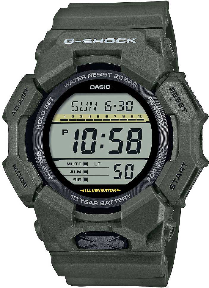 Casio G-Shock GD-010-1ER Herrenuhr • 10 Jahre Batterie • Carbon Core Guard