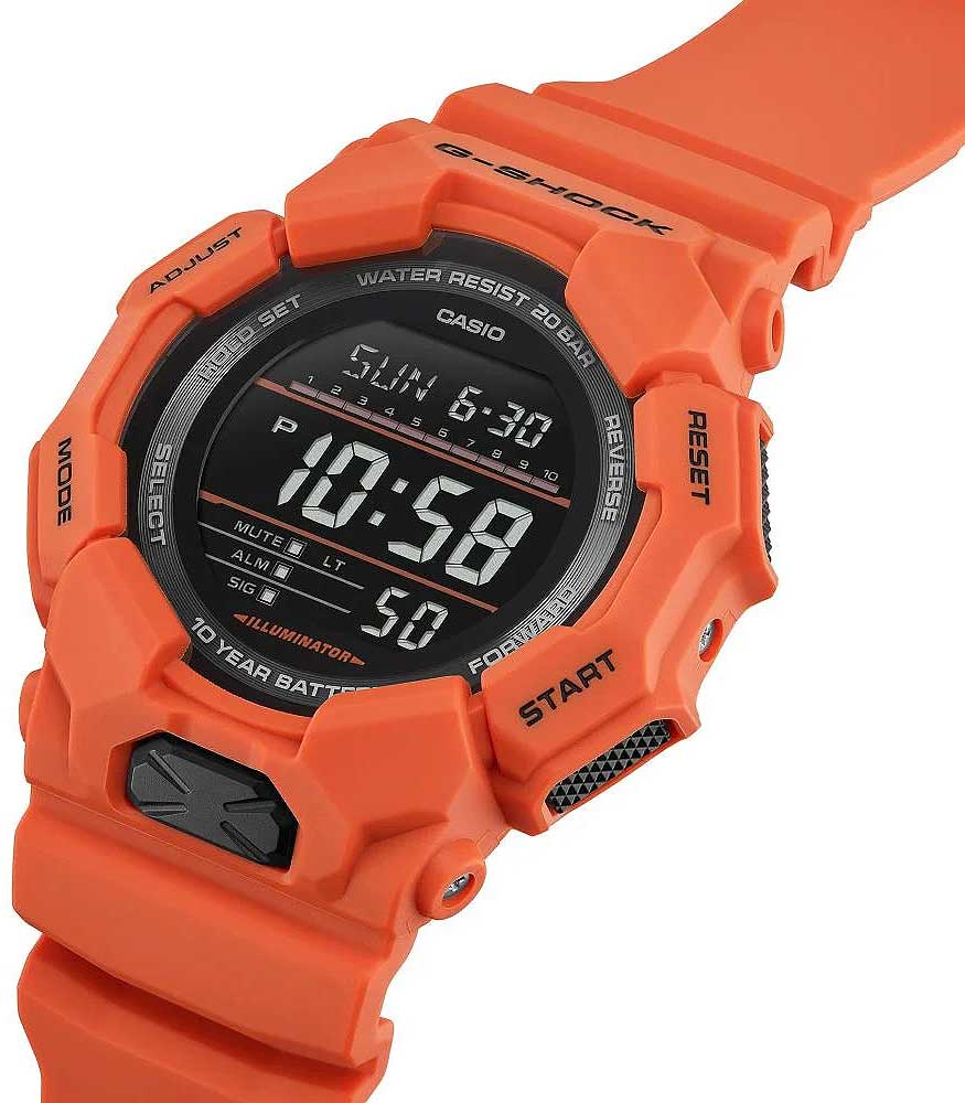 Casio G-Shock GD-010-4ER Herrenuhr • 10 Jahre Batterielaufzeit • 20 Bar
