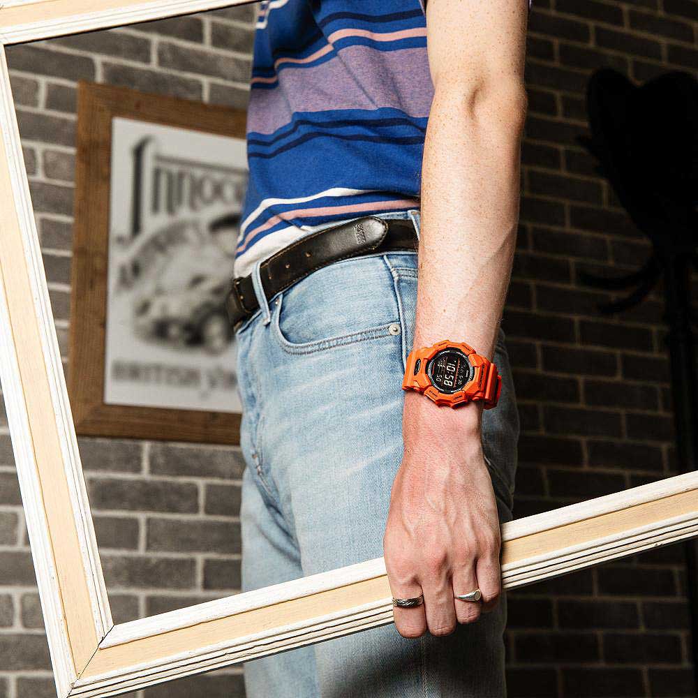 Casio G-Shock GD-010-4ER Herrenuhr • 10 Jahre Batterielaufzeit • 20 Bar