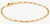 Link bracelet, made of silver, gold-plated - Thomas Sabo Model: A2206-413-39-L19V