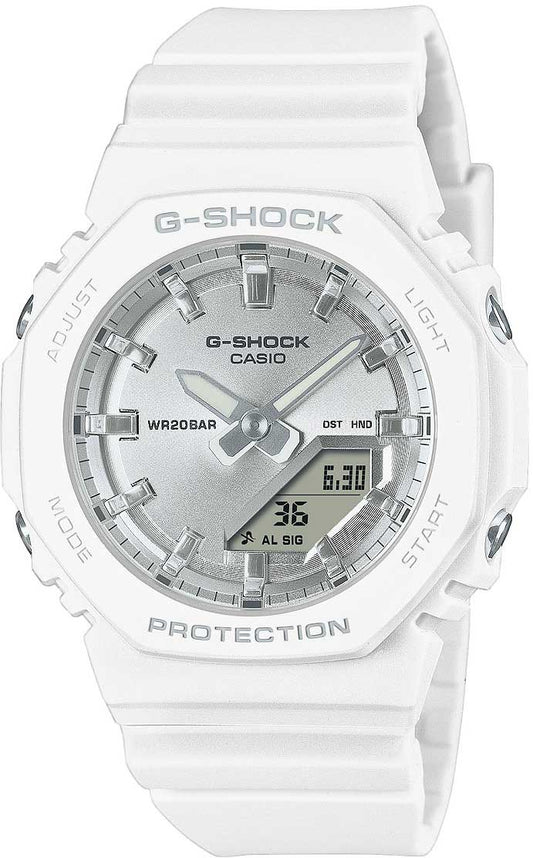 Casio G-Shock Classic GMA-P2100VA-7AER Damen Uhr • Robustes Resin-Gehäuse • Wasserdicht bis 20 Bar