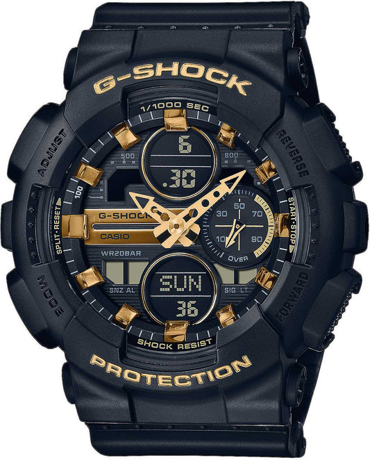Casio G-Shock GMA-S140M-1AER Damen Uhr • Stoßfest & Wasserdicht • Präzises Quarzwerk