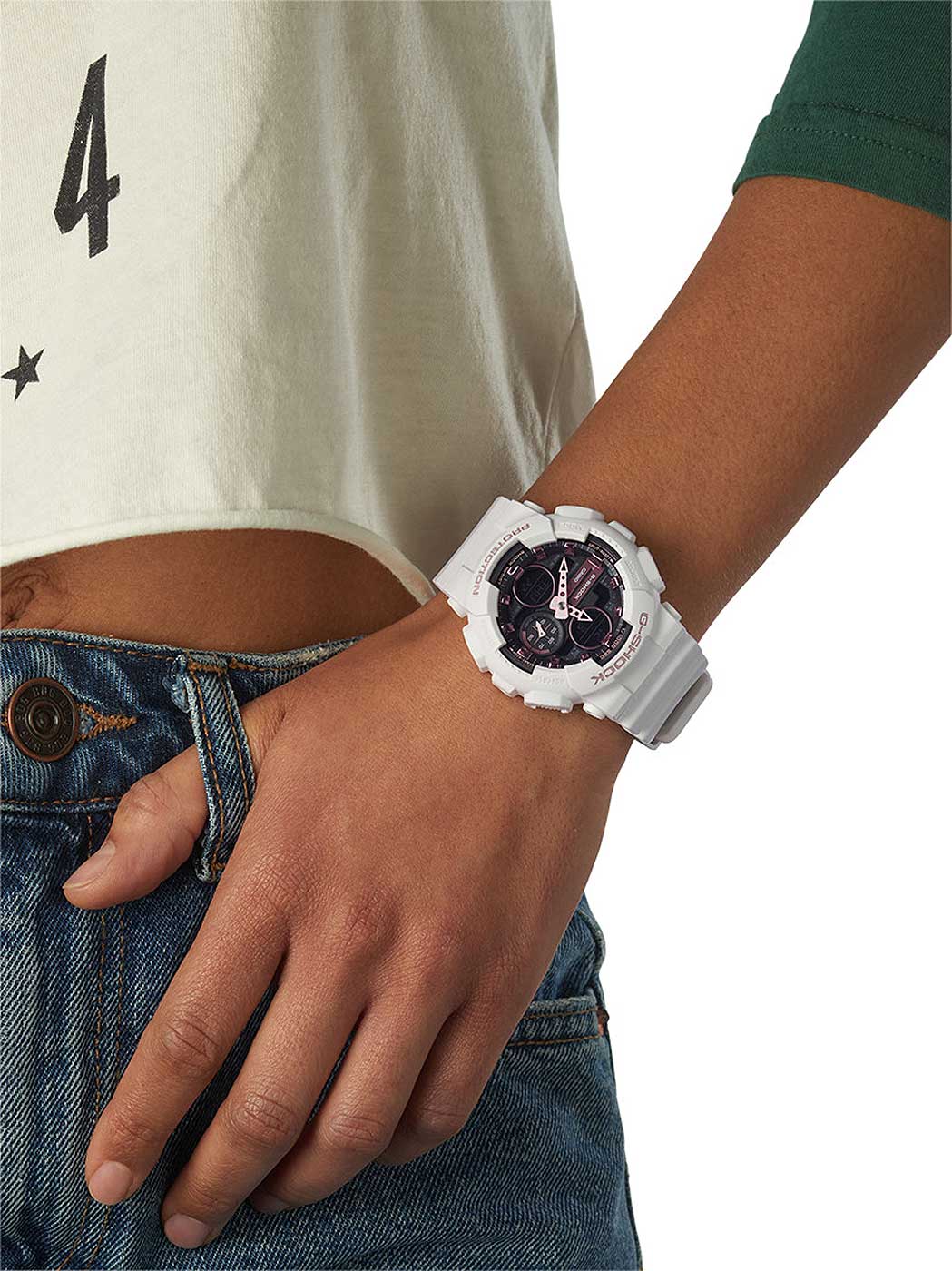 Casio G-Shock GMA-S140M-7AER Damenuhr • Extreme Stoßfestigkeit • Wasserdicht bis 20 Bar
