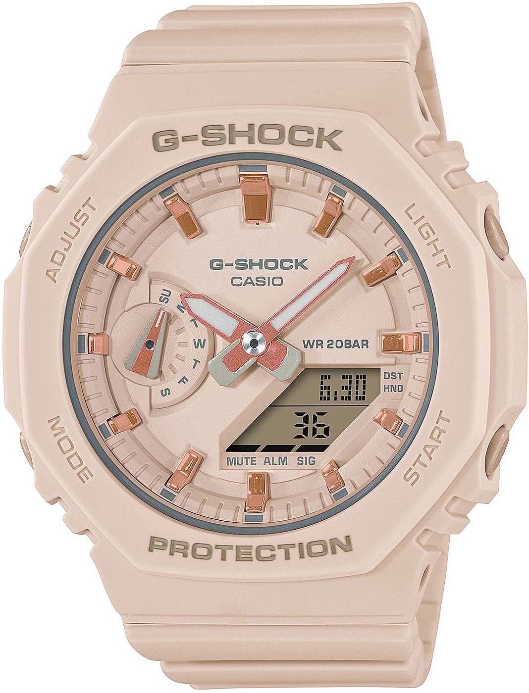 Casio G-Shock GMA-S2100-4AER Damenuhr • Extreme Stoßfestigkeit • 20 Bar Wasserdicht