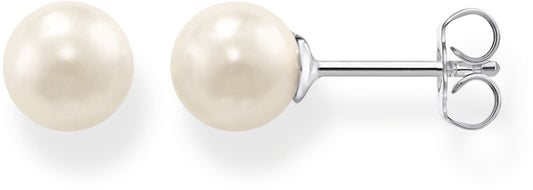 Perlenohrstecker klein - Süßwasserzuchtperle