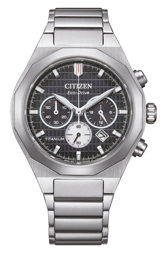Citizen Super Titanium CA4690-51E Uhr • Eco-Drive • Saphirglas