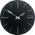 JVD Wanduhr 50 cm Ø Kunststoff • Modernes Design • Präzises Quarzwerk