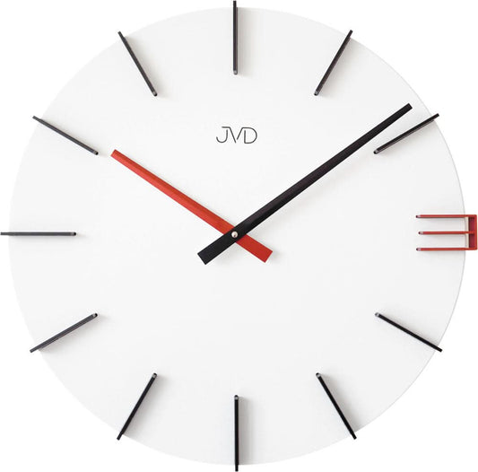 JVD Wanduhr Kunststoff • Modern • Stilvoll