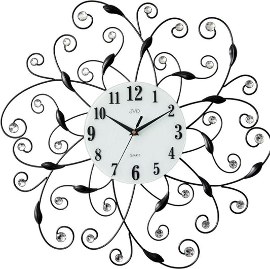 JVD Wanduhr 57x57x4,8 cm Metall • Modernes Design • Klares Zifferblatt