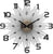 JVD Wall Clock 49x49x5 cm Metal • Modern Design • High-Quality Metal