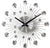 JVD Wanduhr 35x35 cm Metall • Edles Design • Zuverlässiges Quarzwerk