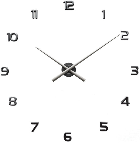 JVD Plastic Wall Clock • Silent Movement • Individually Customizable Size