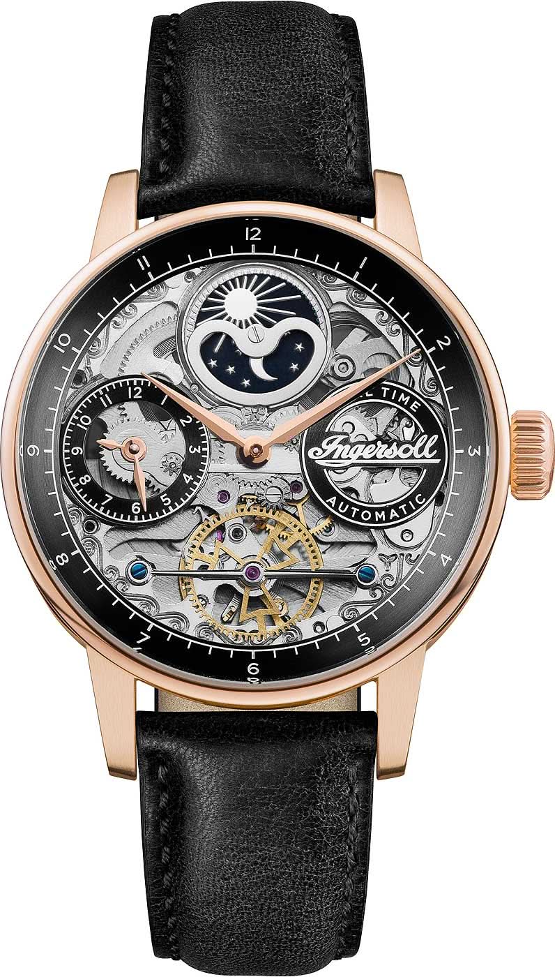 Ingersoll The Jazz Automatic I07705 Herren Uhr • Automatik Uhrwerk • Mineralglas